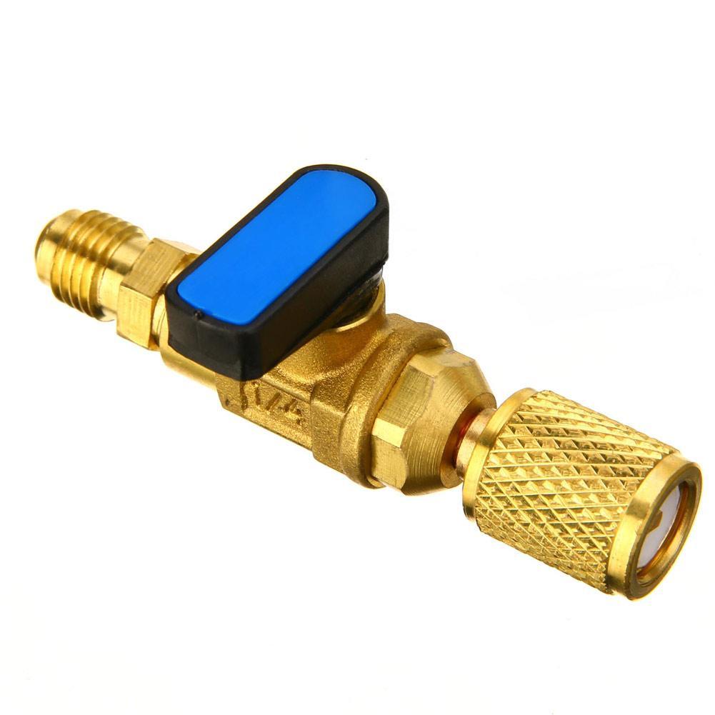 Refrigerant Plus Fluorine Ball Valve Adding Ball Valve Control Valve R22 Control Valve Dosing Ball Valve
