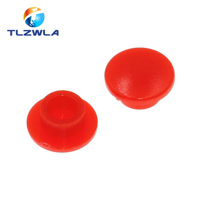10pcs White Square Cap Momentary Tactile Tact Push Button Switch 12 X
