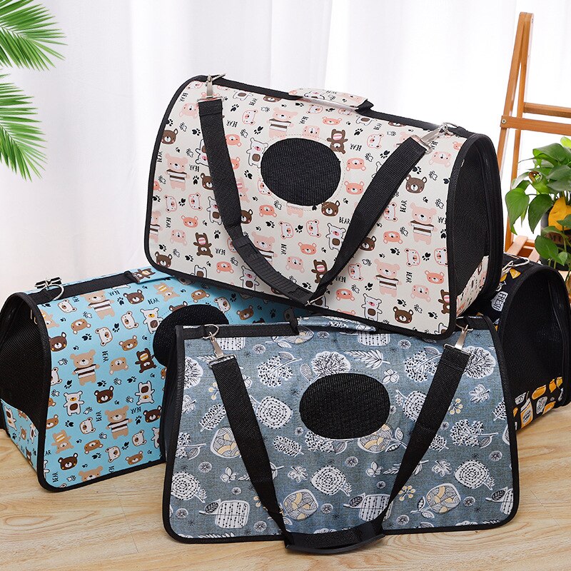 Cat Backpack Small Oxford Cloth Pet Bag Carrier Accessories Transporter Cage Dog Car Supplies Goods For Animals Travel Products