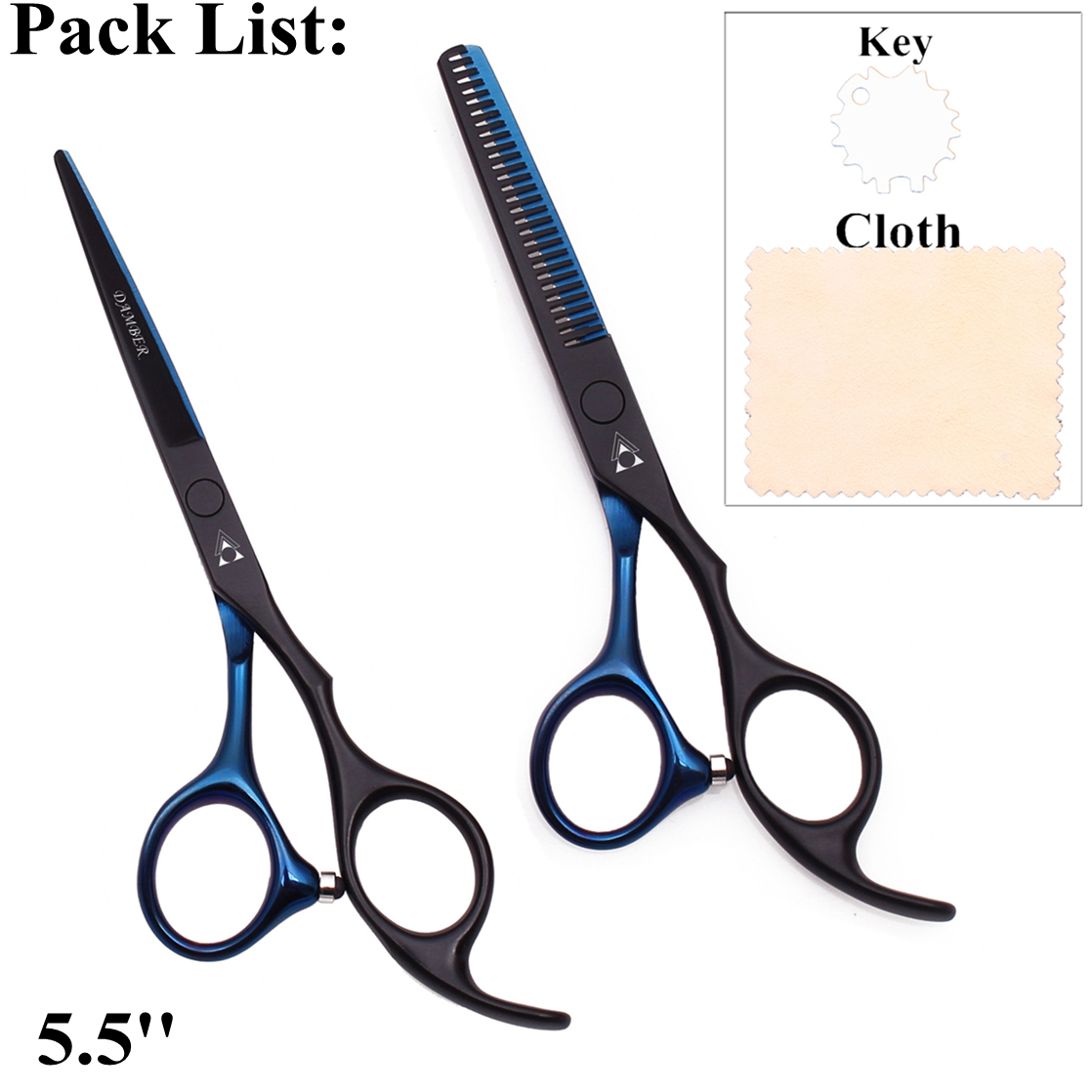 Tijeras para el cabello 5,5 6,0, tijeras profesionales de peluquería, juego de tijeras de peluquero para adelgazar, tijeras para cortar cabello 440C Japón acero 888 #