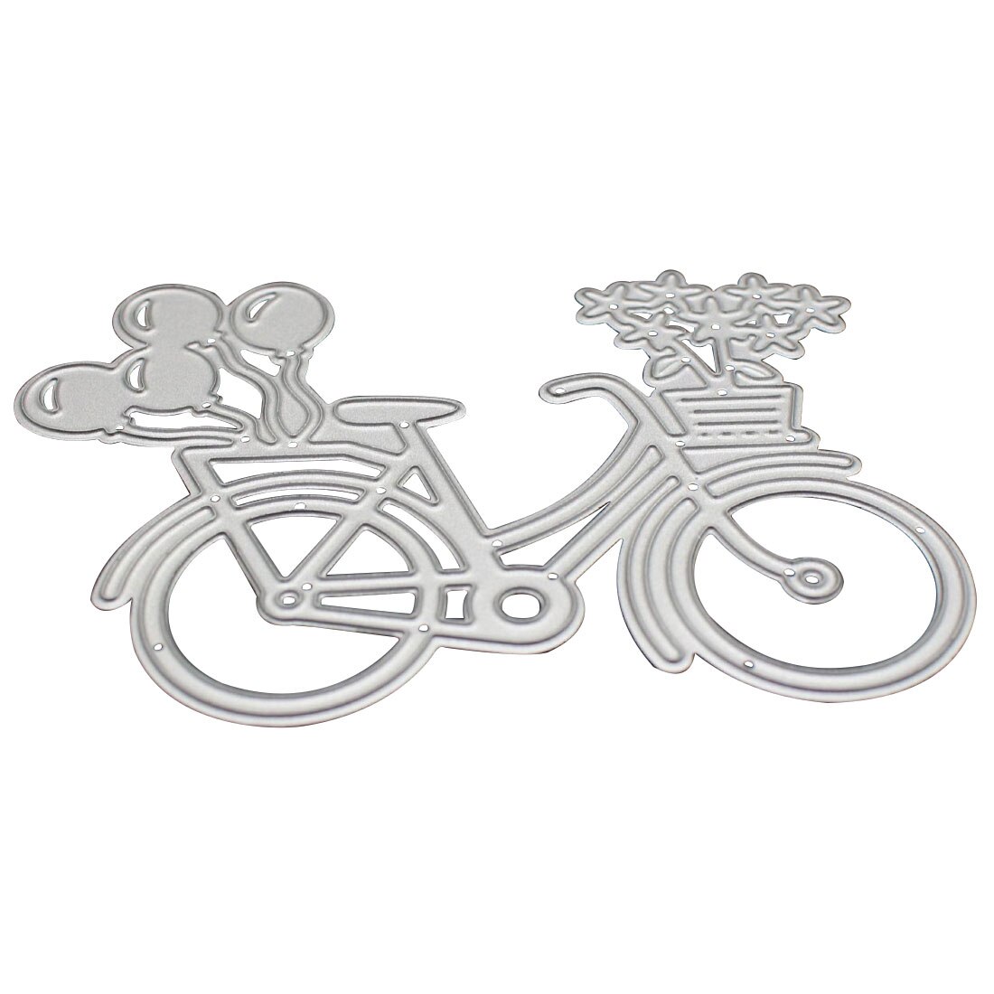 Dejlig cykel cykel diy metal skære dør stencil stencils til skrot booking papir prægemaskine metal skæreprodukter