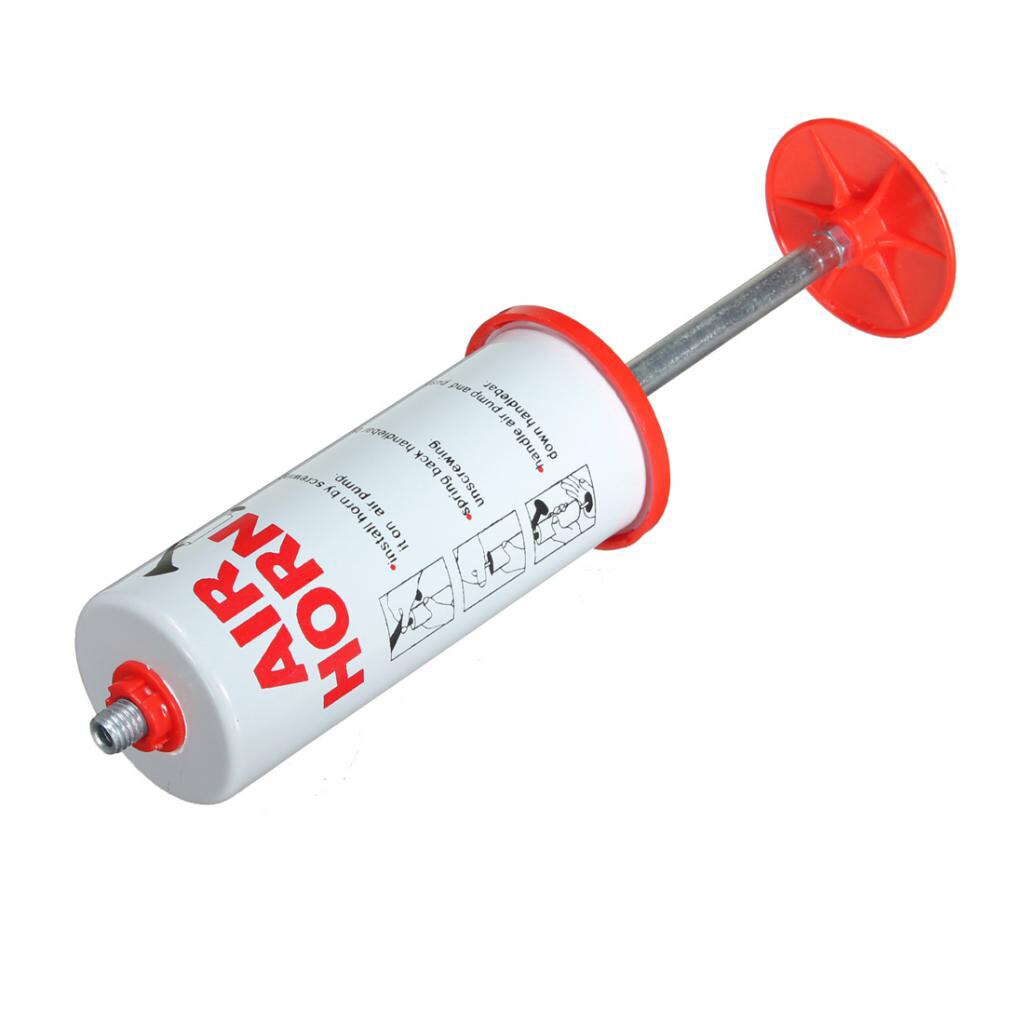 Handheld Blik Luchthoorn Pomp Trompet Loud Noise Maker Voor Sport Varen Waarschuwing Security Emergency