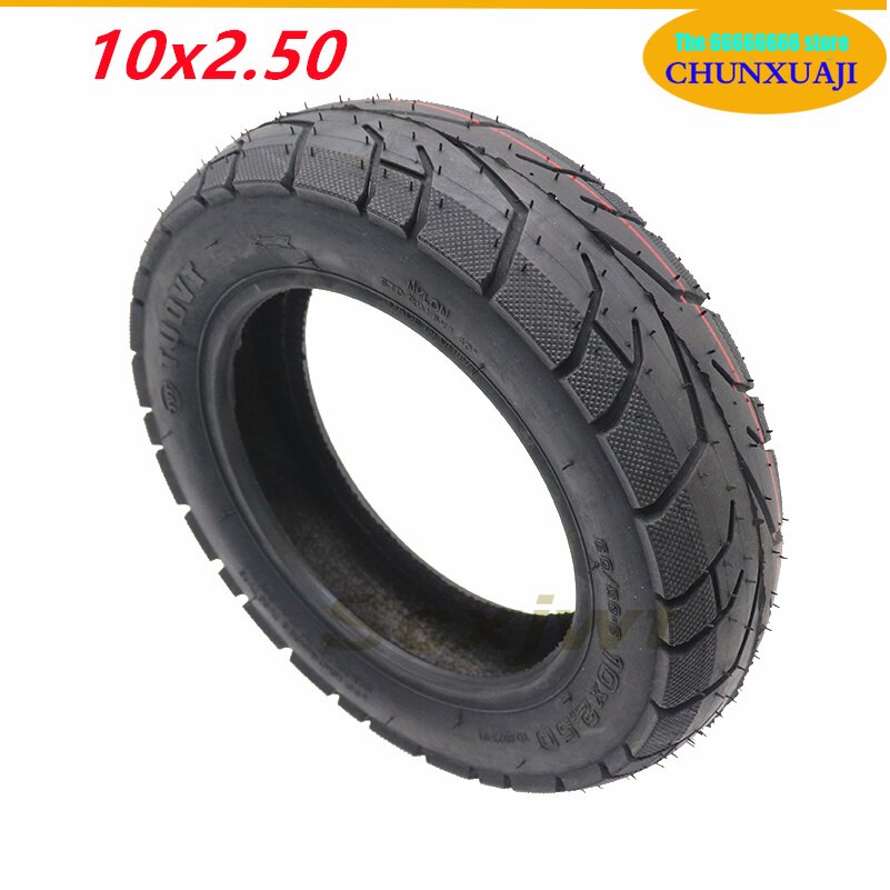 Hoverboard de equilibrio para patinete eléctrico, neumático sin cámara de equilibrio inteligente, tubo interior y diámetro exterior, 10x2,50 pulgadas, 10x2,5