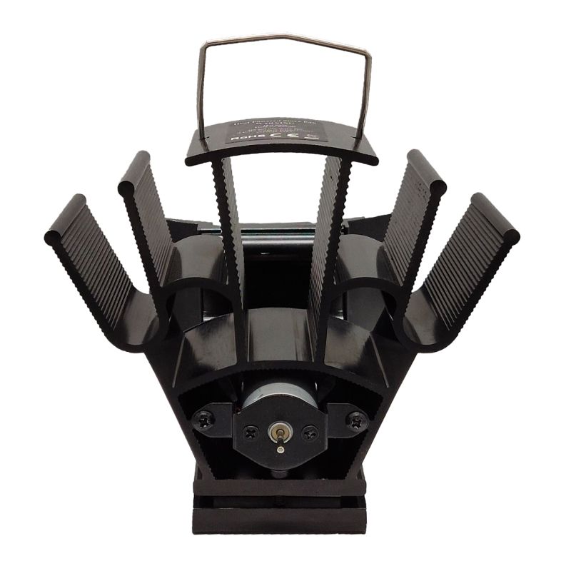 4 -lapainen lämpökäyttöinen takka uuni riippuva takkapuhallin alumiini hiljainen ympäristöystävällinen puukamiinoihin - uunin tuuletin