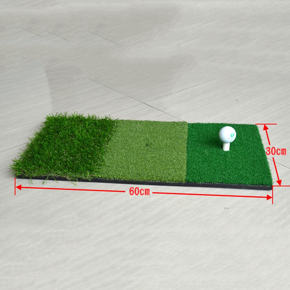Golf Practice Mat Convenient Useful Golf Mat Hitting Mat for Indoor Home Outdoor Outside