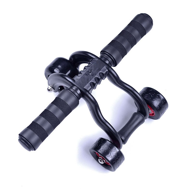 Multifunctional Giant Frog 3/4 Wheels AB Roller Exercise Fitness Abdominal Rollers Muscle Trainer Household Gym Equipment /40