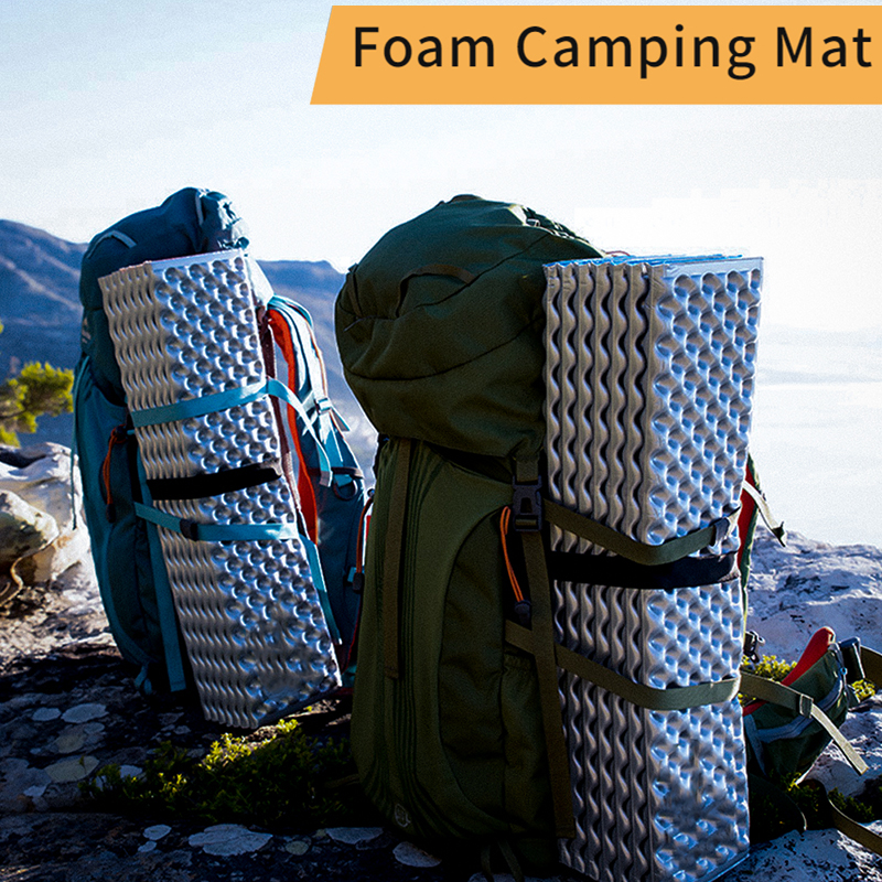 Foam Camping Mat Ultralight Egg Nest Foam Sleeping Pad Folding Beach Tent Picnic Tourist Mat Supplies Outdoor Camping Mattress