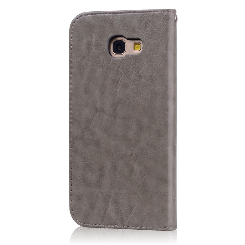 per Samsung galassia A7 2017 di Caso di Samsung A7 2017 Copertura Di Cuoio di Lusso di Caso di Vibrazione per Samsung galassia A7 2017 A720F caso Coque