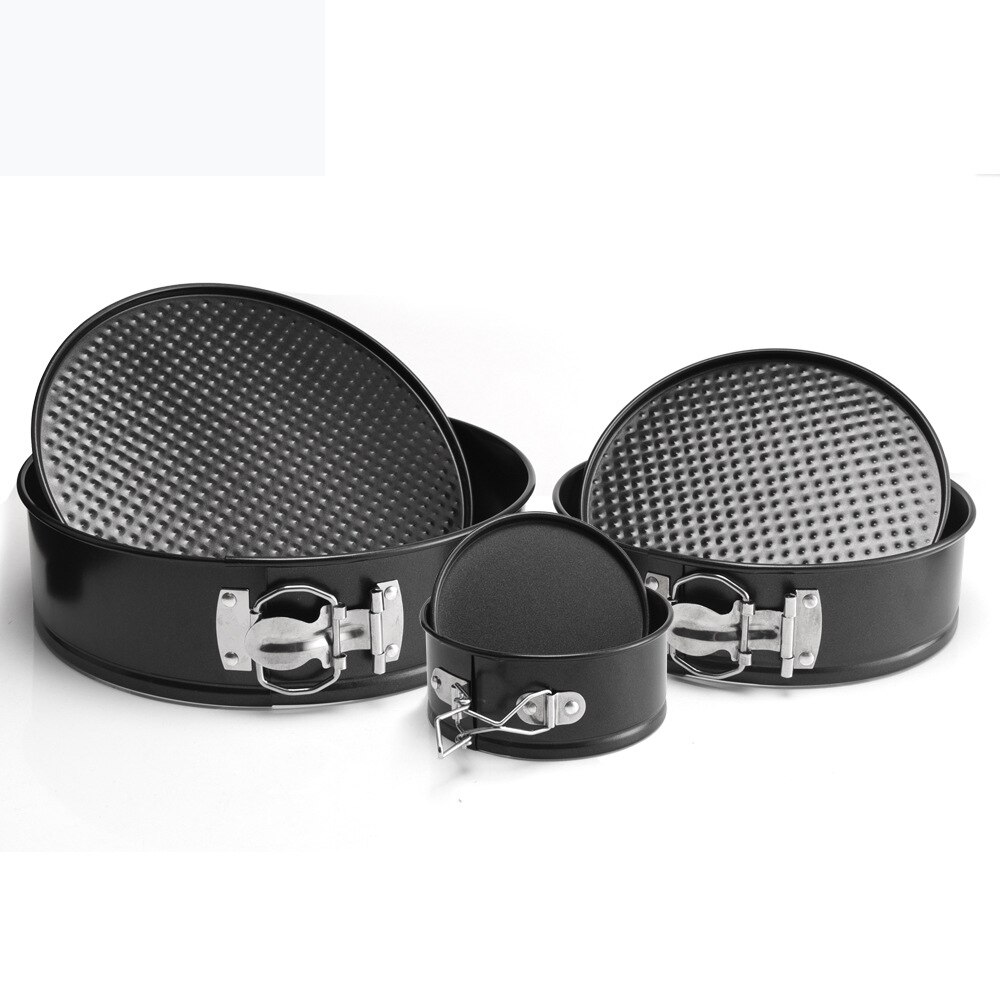 7/10 Inch Non-stick Springform Pan with Removable Bottom/Leakproof Cheesecake Pan Bakeware with Cleaning Cloth