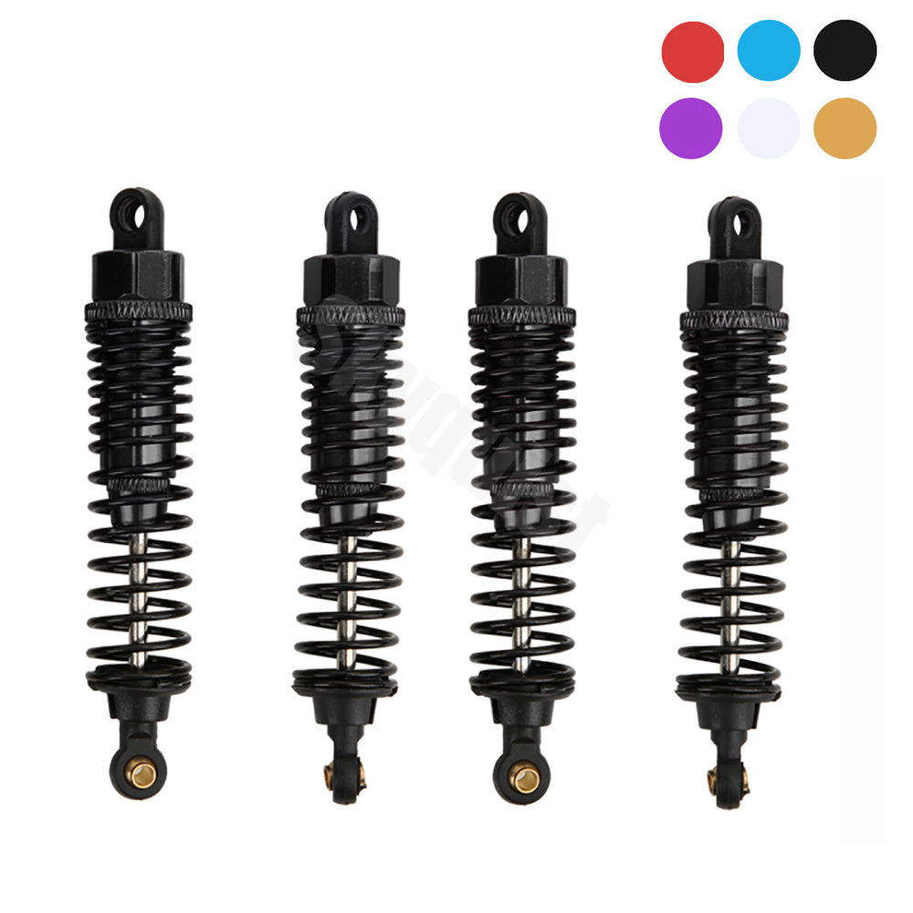 Amortisseurs en aluminium 68mm/98mm /108mm, 4 pièces, pour HSP HPI 1/10 échelle RC voiture sur route Monster Truck tout-terrain Buggy