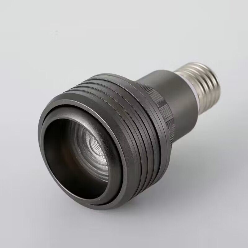 Focusing LED Spotlight 110V 220V Bulb E27 Screw Zoom Spotlights Warm Light Neutral light Room Mural Restaurant lighting: L / Blue / 1w