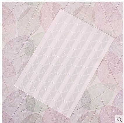 PVC Stickers DIY Photo Albums Frame Corner Paste Manual Photo Album Picture Decoration Accessories: white