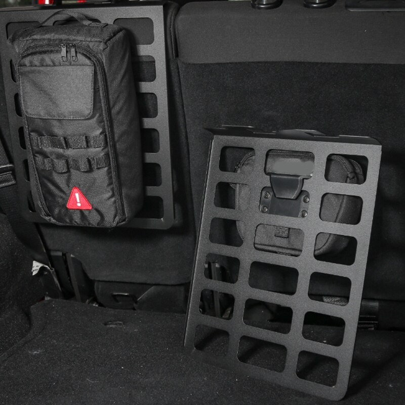 Sæde ryglæn hylde opbevaring rack bagagerum bagageholderholder til 2007 jeep wrangler jk biltilbehør
