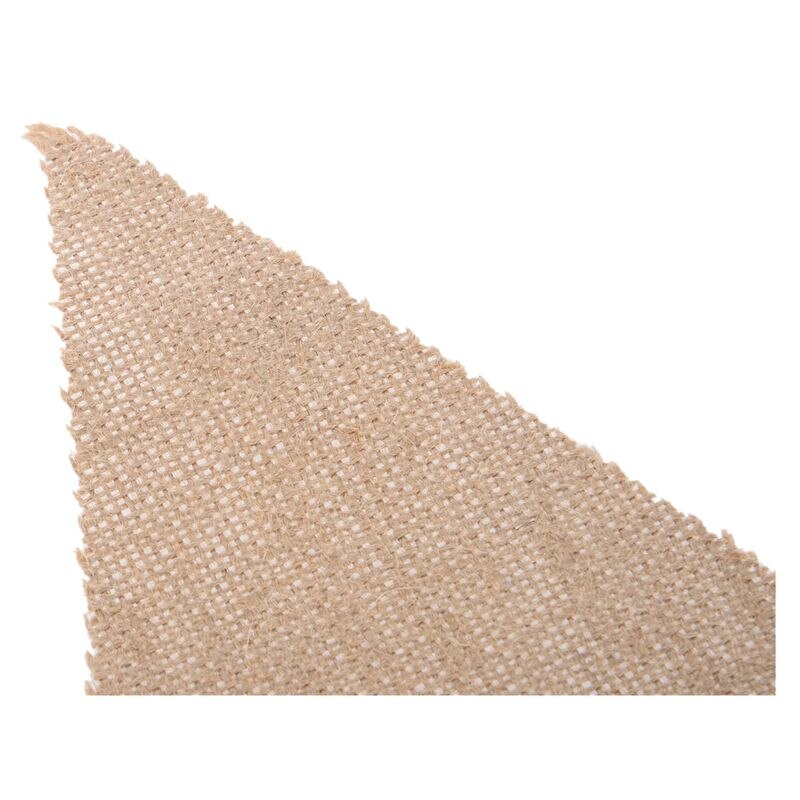 JEYL 3.7M Rustic Jute Hessian Burlap Lace Bunting Shabby Chic Wedding Banner