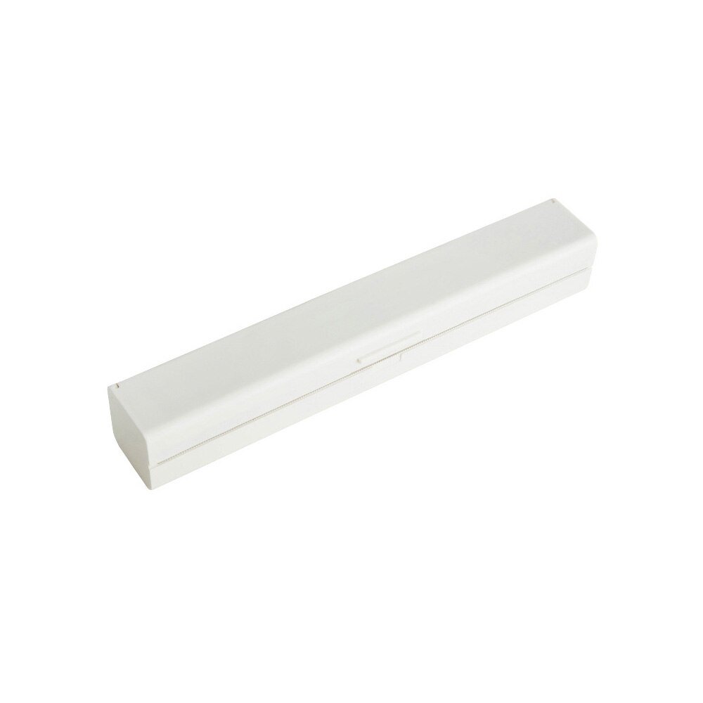 Conserveermiddel Film Snijders 1Pcs Cling Voedsel Wrap Cutter Plastic Wrap Dispenser Opslag Houder Eenvoudige Stijl Keuken Accessoires: White