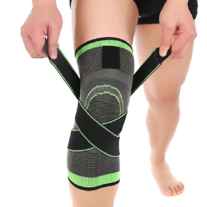 Mumian Onder Druk Fitness Hardlopen Fietsen Bandage Knie Ondersteuning Braces Elastische Nylon Sport Compressie Pad Sleeve 40FP27