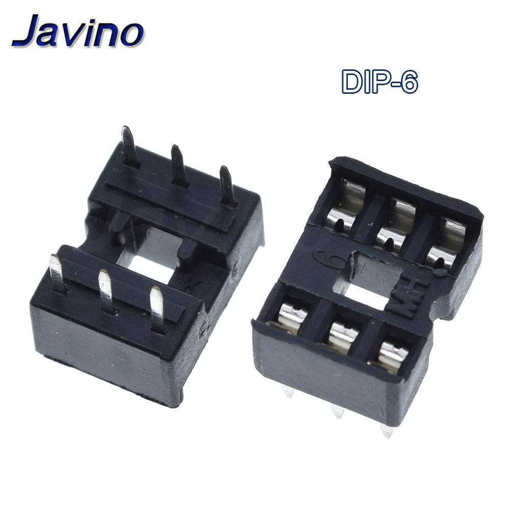10Stck IC Sockel tauchen6 tauchen8 tauchen14 tauchen16 tauchen18 tauchen20 tauchen28 tauchen40 Stifte Stecker tauchen Buchse 6 8 14 16 18 20 24 28 40 Stift