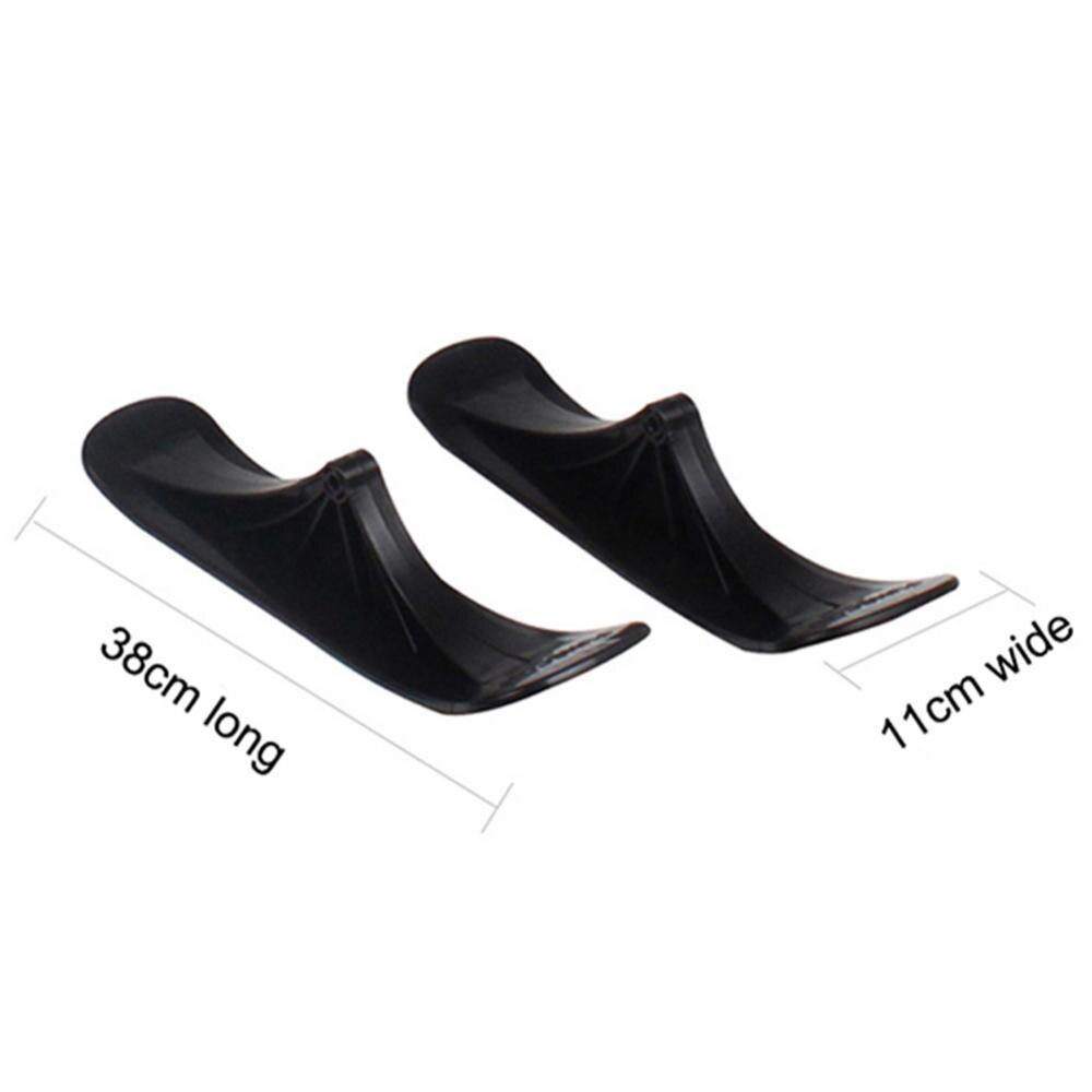Accessori delle parti di ricambio della gomma di guida della slitta dello sci della neve del motorino di inverno 2Pcs