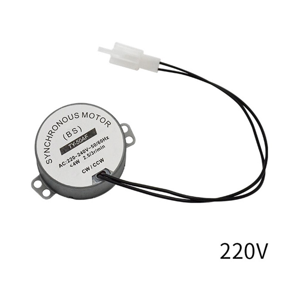 Mini incubator motor 12V+220V / 220V turning motorfor mini icubator Egg Incubator: 220V