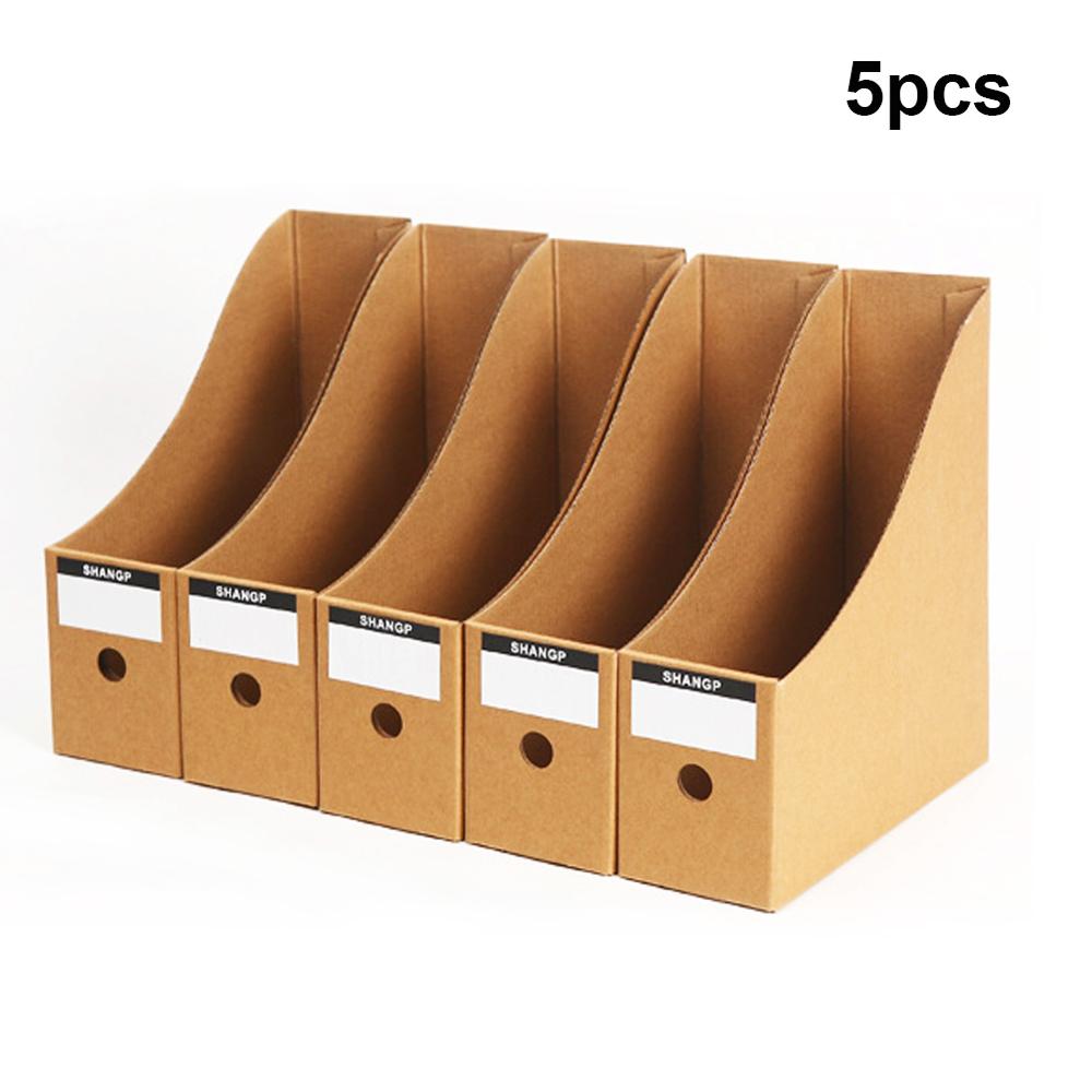 Rugged cardboard magazine rack, magazine organizer, file folder, magazine case, file storage or classroom library shelf