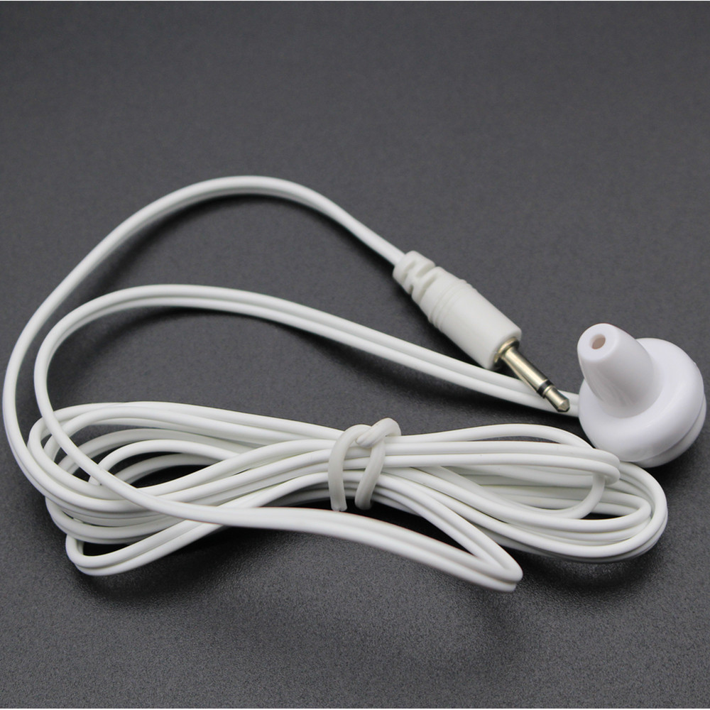 2.5MM Single Ear Earphone Patient In-ear Single Side Mono Earphones For Radio ,Hospital TV Hearing Aid Earbuds