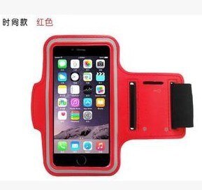 5.5 Inch SBR Waterproof Arm Band Phone Case On Hand For iphone XR XS MAX 7 8 6 6S Plus A Case For Phone Sport Luminous Handphone: SF002-9