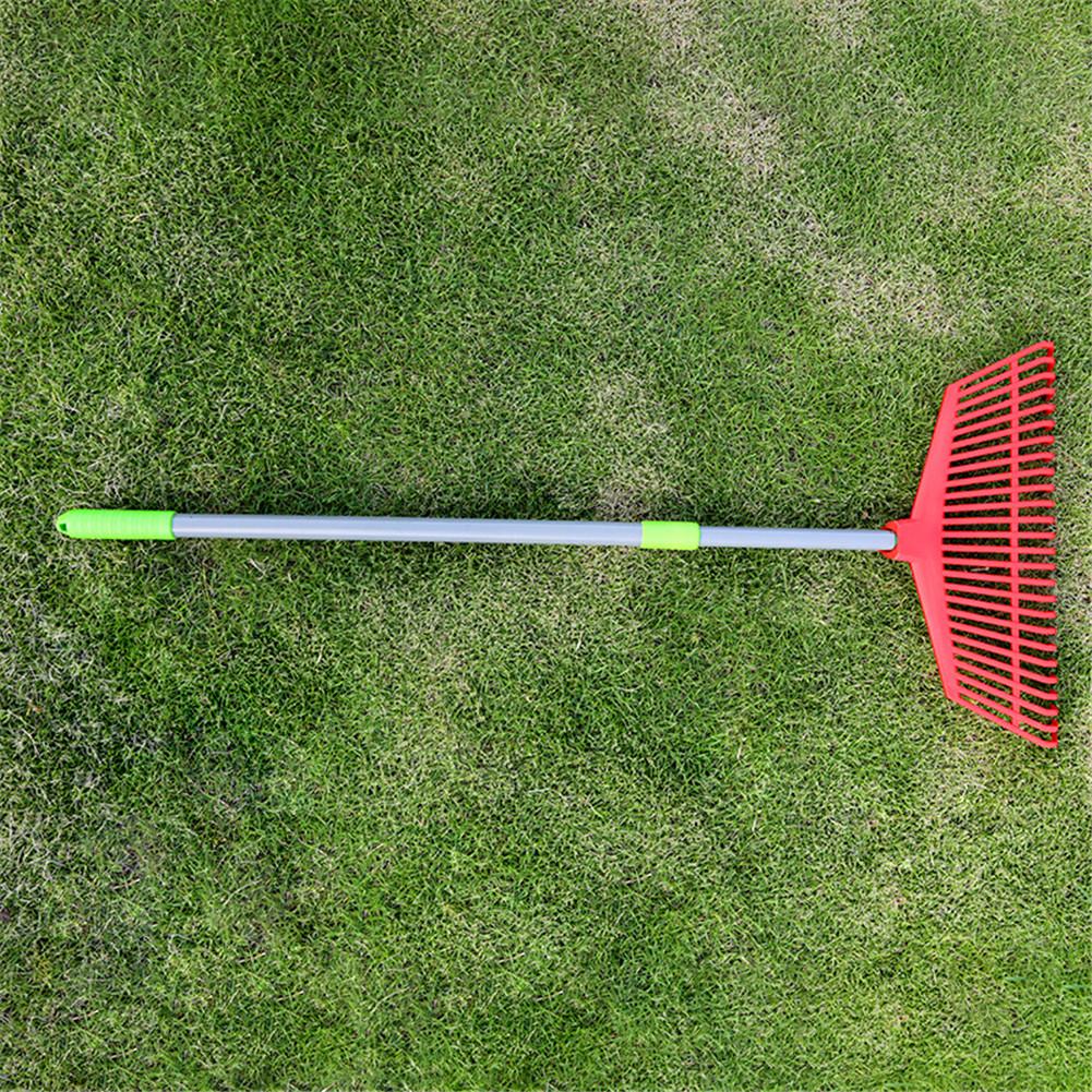 26 Teeth Gardening Plastic Grass Rake Odorless and Non-toxic Garden Tool #BW