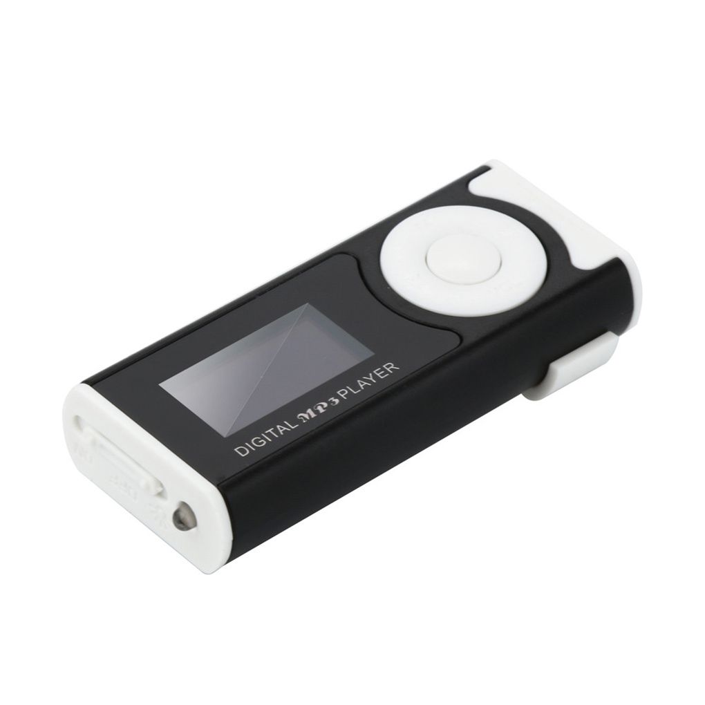 Digital Music MP3 Player Mini USB OLED Screen MP3 Support 16/32GB Micro SD TF Card Light Clip Flashlight For Sport Home
