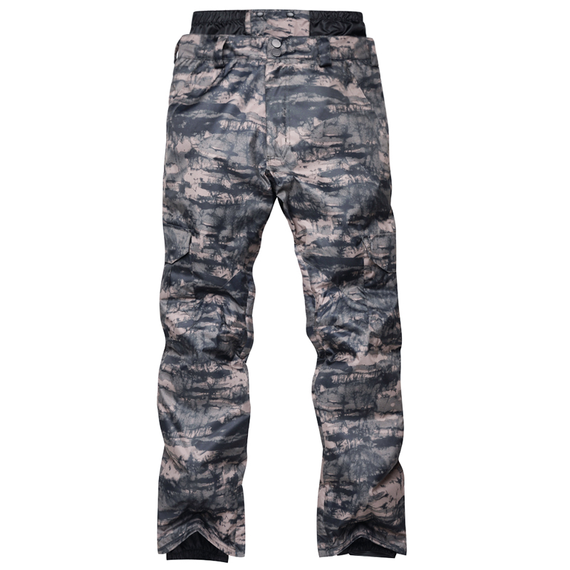 impermeable Snowboard camuflaje Pantalones Hombre invierno esquí Pantalones Hombre transpirable nieve pantalón masculino esquí pantalones-30 grados