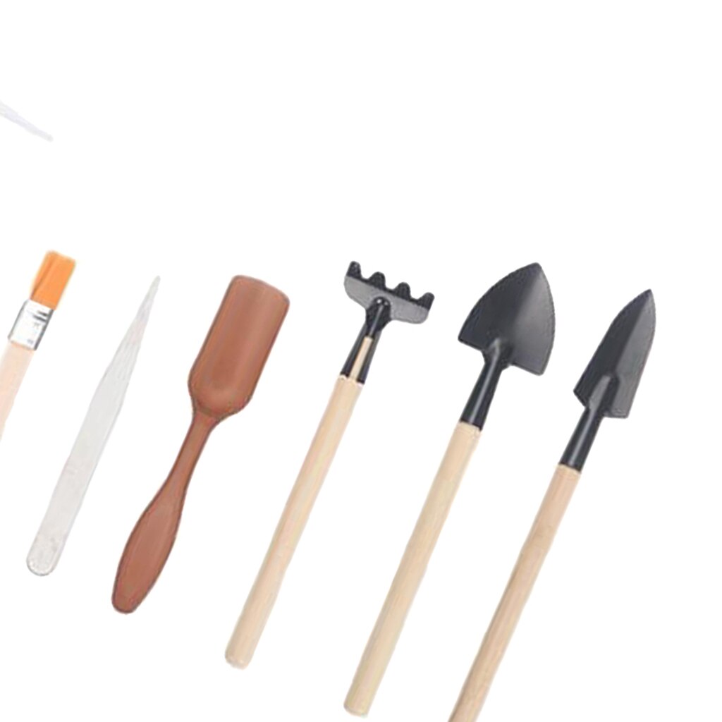 7/12/16 Pcs Mini Garden Transplanting Tools set, Gardening Hand Tools for Bonsai