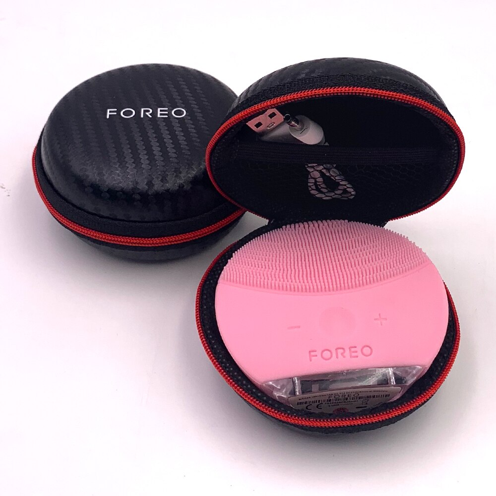 Foreo Mini 2 Limpieza Gesichts FOREO Elektrische Gesicht Reinigung Pinsel Mit Tragbaren Kasten,USB-Ladung, ccept