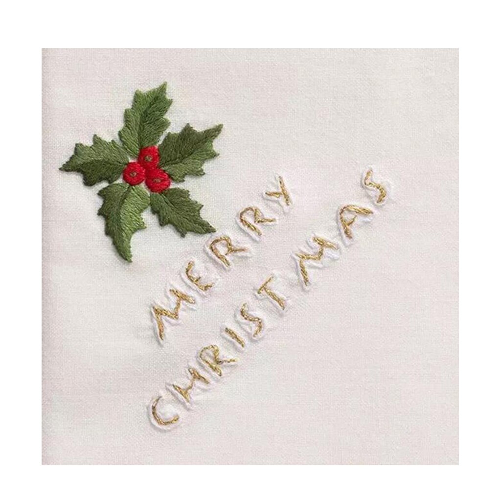 Christmas Stamped Cross Stitch Kits Kids Embroidery Art Home Decor Crafts
