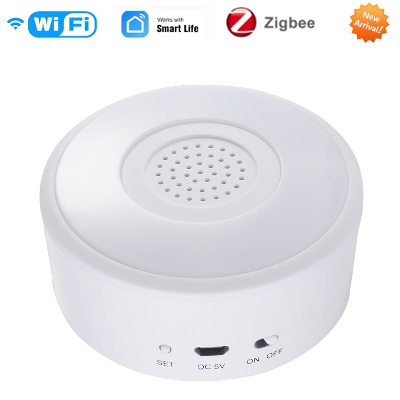 Wifi/zigbee Wireless Strobe Siren Sound And Light Siren Smart Home Smart Life For Home Security WIFI GSM Alarm Panel System
