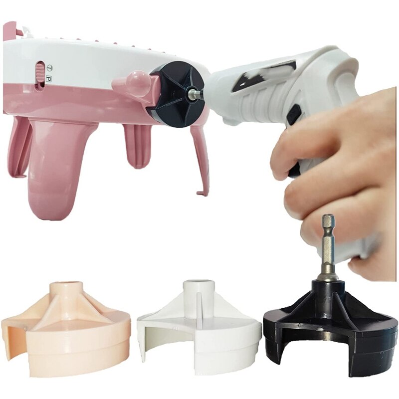 Knitting Machine Drill Attachment for Sentro Knitting Machine Adapter 3 Quick Knit for Sentro 22 Sentro 40 Sentro 48