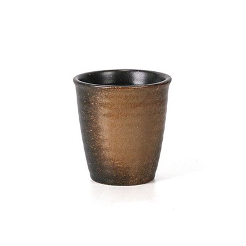 Taza de té de cerámica de estilo japonés master teacup taza de café de gres retro golondrina taza de té de cocina comercial tp1d: a3