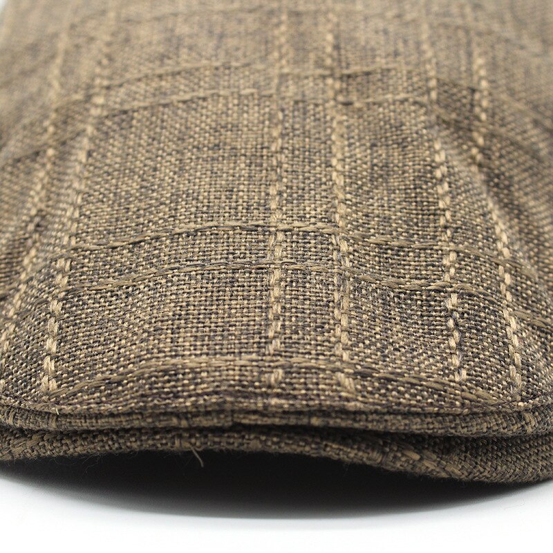 Casquette béret unisexe, chapeau plat, taille ajustable, modèle décontracté en maille, tissu aéré pour l'été, coloris unis, pour les hommes et les femmes