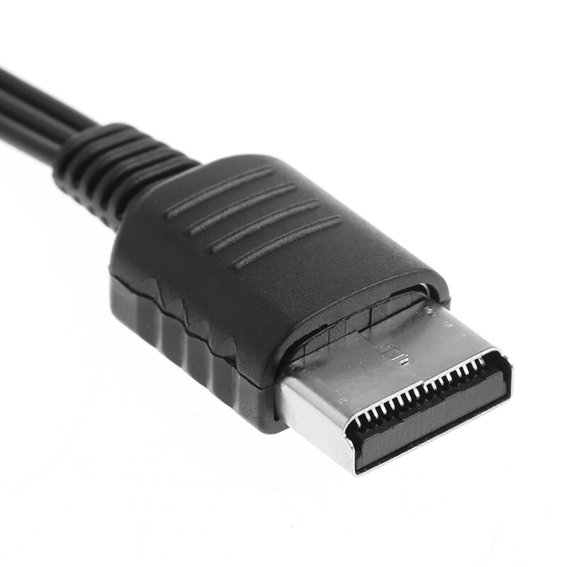 Cabo adaptador para sega dreamcast, preto, 1.8m/6ft, áudio, vídeo av, estéreo, composto