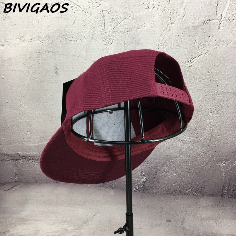 Mode Unisex Pure Kleur Platte Rand Dans Hoed Hiphop Hoeden hiphop Cap Blanco Baseball Caps Mannen Vrouwen Snapbacks Verstelbare