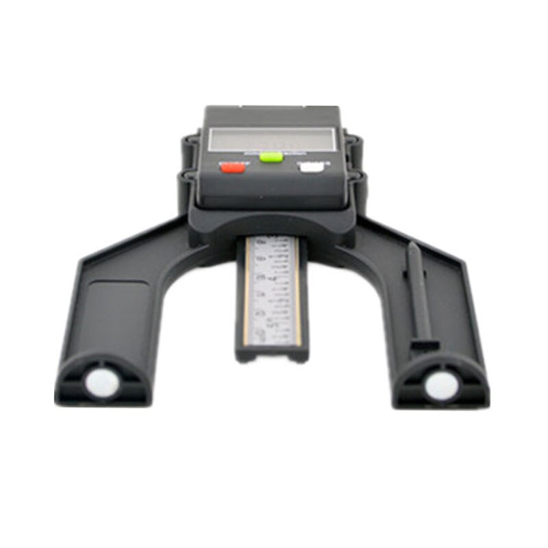 Digital Depth Gauge Tread Depth Gauge Height Caliper Tester Measure Tool LCD Magnetic Self Standing Aperture 80mm can CS