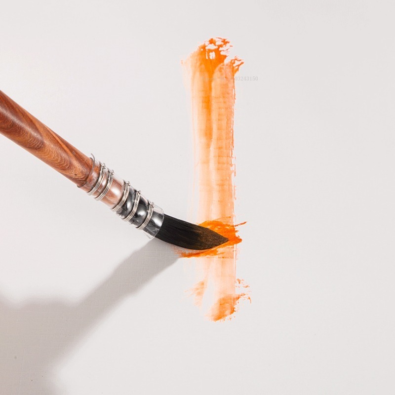 Cabezal de bolígrafo de fibra de nailon, pincel de acuarela, herramienta de arte, pintura al óleo, pluma de línea de gancho de borde, materiales de dibujo artístico para estudiantes