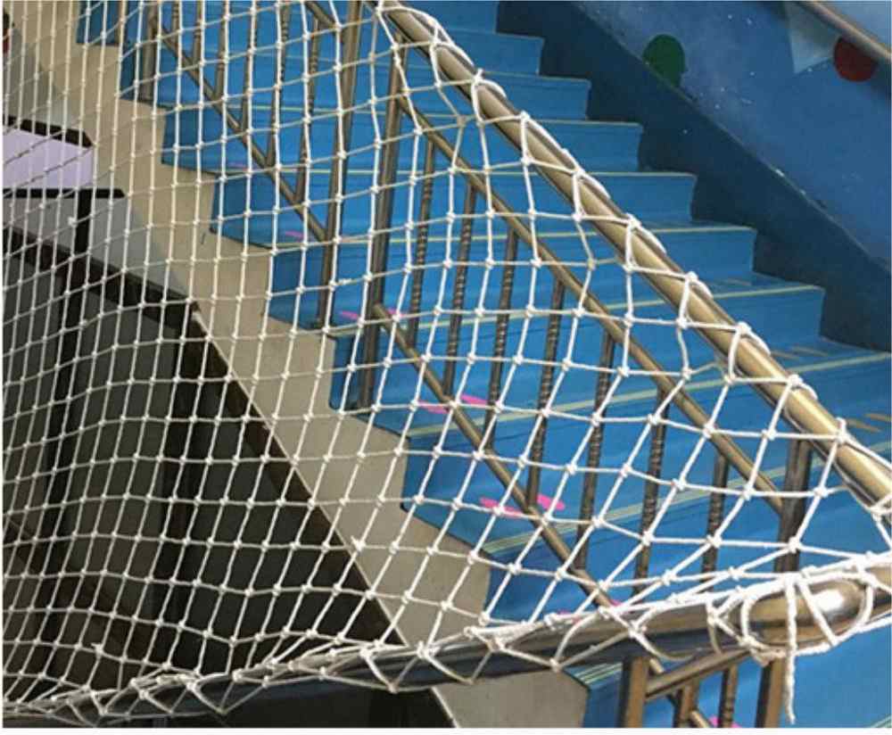 Red de seguridad para niños, cuerda de construcción de protección contra caídas, balcón, ventana, escalera, barandilla, bebé, gato, perro, valla de seguridad de nailon
