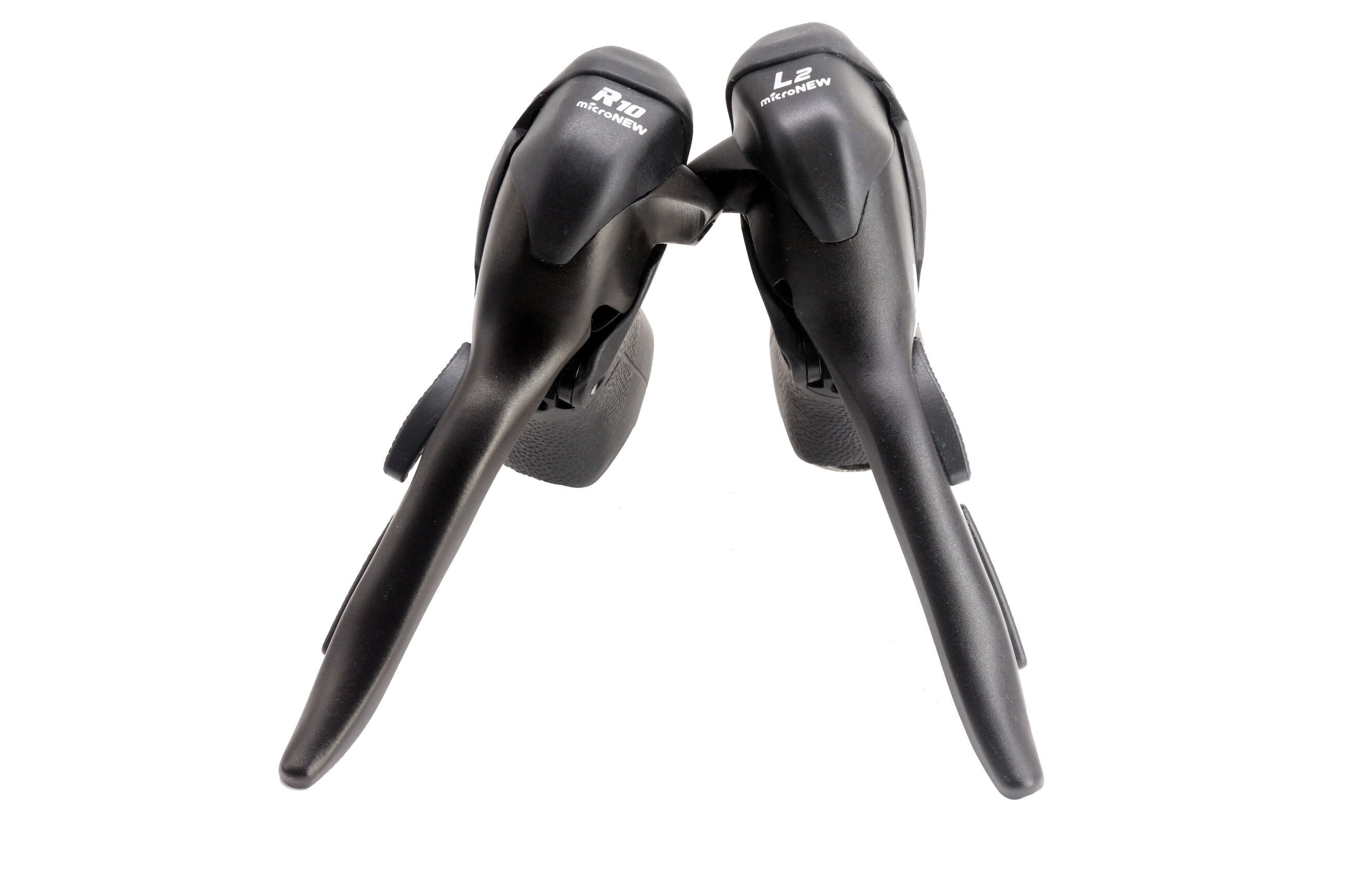 Micronew Road Bike STI Shifters, 2 x 10 Speed , Black for shimano 10 speeds