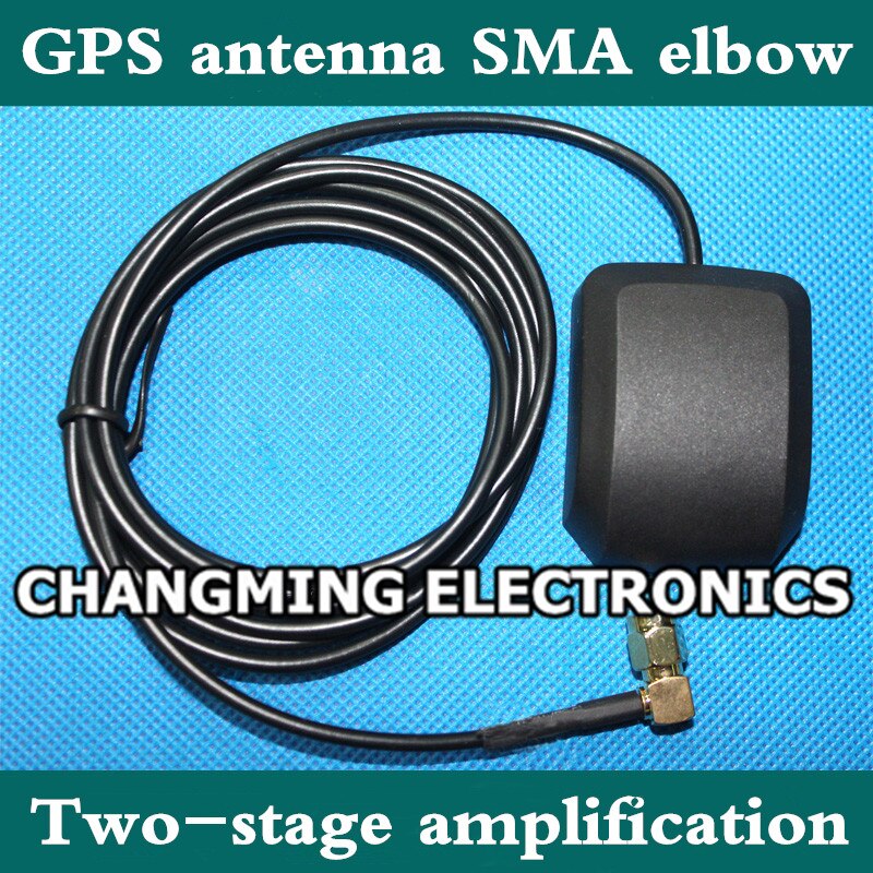 Auto DVD GPS antenne/SMABending interface/Lijn lengte van 1.5 M/Super sterk signaal navigator antenne (working100 % ) 5 STKS