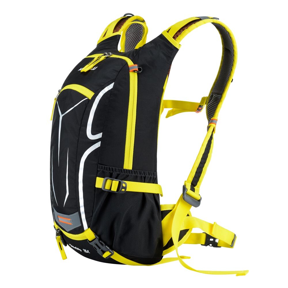 Lixada-mochila de Ciclismo de 18L, ultraligera, para deportes al aire libre, viaje, Camping, hidratación, bolsa de agua: YELLOW