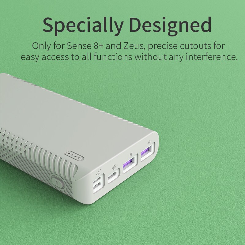 Weiche Silikon Schutzhülle Abdeckung für ROMOSS Sinn 8 + 30000mAh Zeus 40000mAh Power Bank Anti-skid batterie Ladegerät Fällen