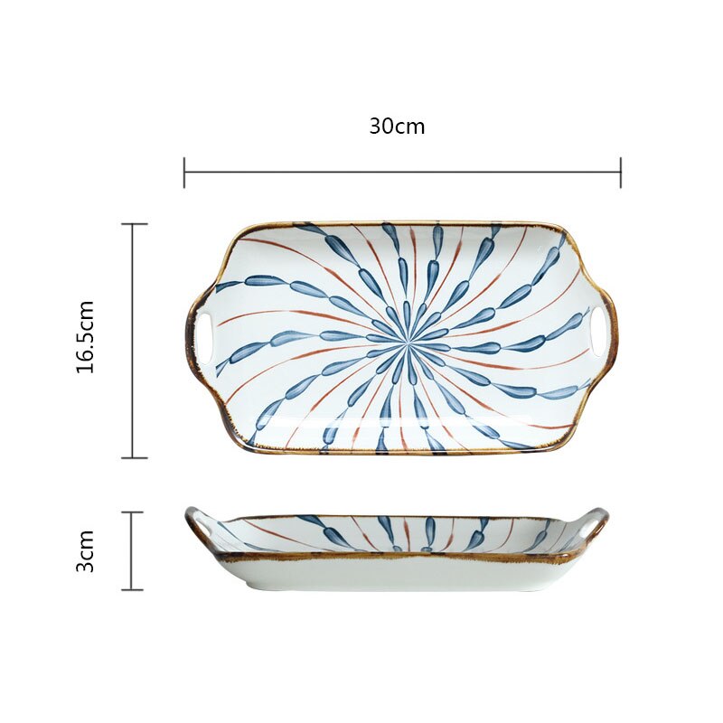 Keramische Kommen Voor Soep Salade Rijst Pasta Nordic Stijl Servies Plaat Pak Voor Diner Yoghurt Dessert Poki Voedsel Schotel Granen kom: E-11.8inch