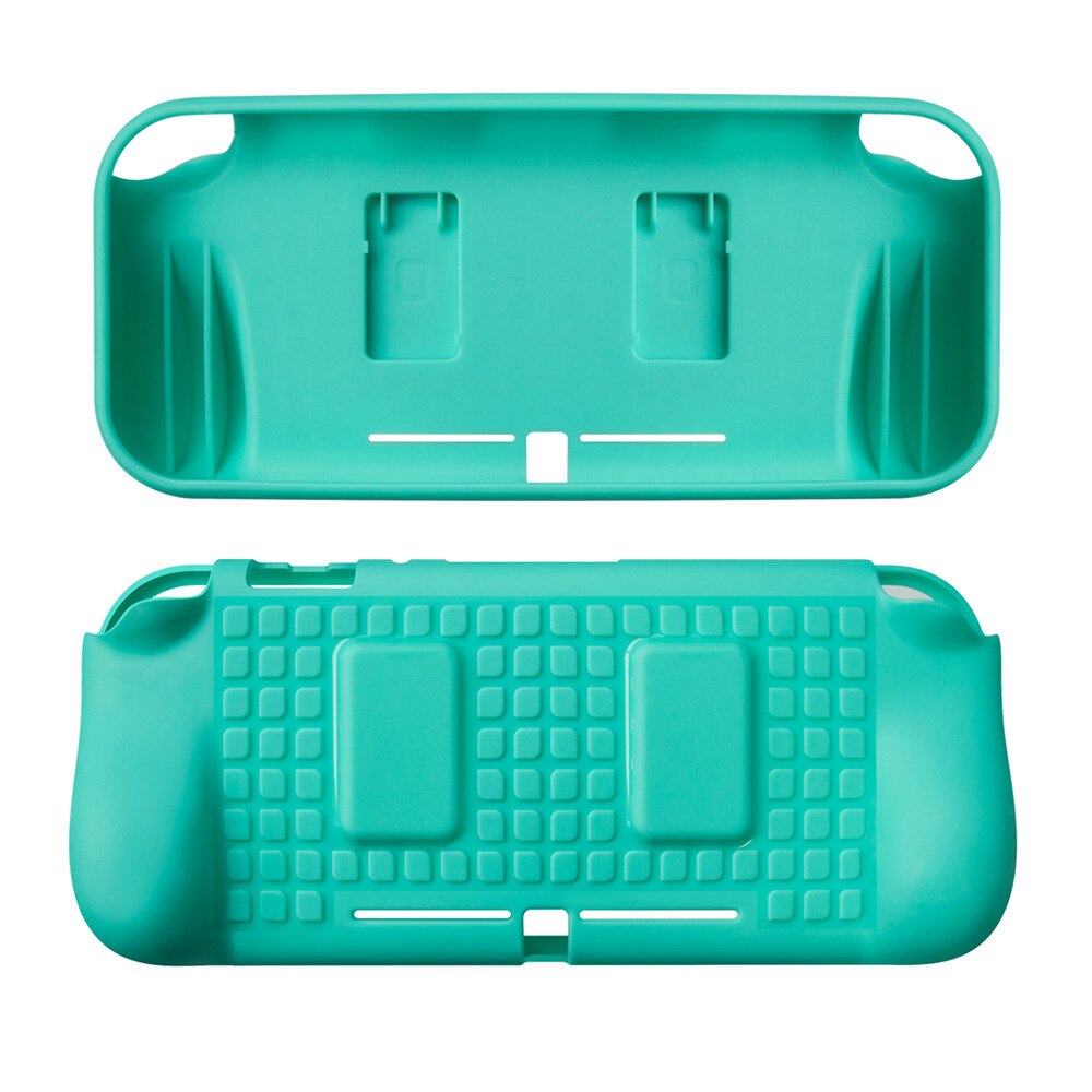 Nintend Switch Lite Carrying Case Storage Bag organizer Pouch TPU Hand Grip Shell Protection Cover For Nintendo Switch Lite Mini: Only the green shell