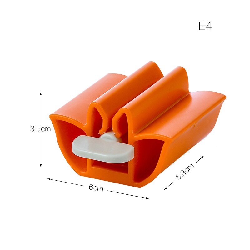 Gezichtsreiniger Druk Houder Tandpasta Knijper Tube Cosmetica Rolling Knijpen Dispenser Apparaat Oral Care Badkamer Benodigdheden: E4