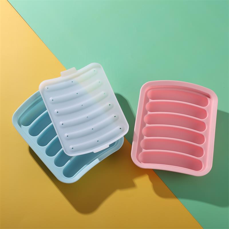 Silicone Sausage Mold Baby Food Supplement Children Ham Making Mould