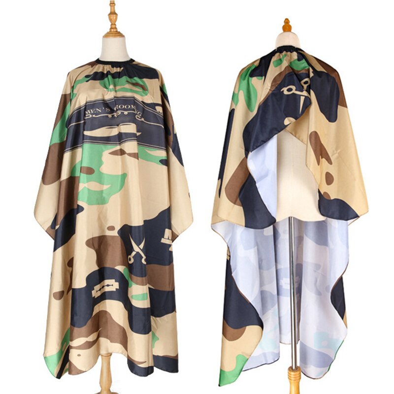 Kappers Kapper Doek Camouflage Patroon Kapper Schort Haar Knippen Gown Kids &amp; Volwassen Cape Pro Salon Styling Tool